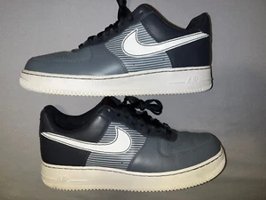 Nike Air Force 1 XXV Shoes Low Grey/Burgundy/White Size 11.5 317295-012 - Picture 1 of 10