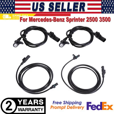 Sensor de velocidad de rueda 4 ABS delantero y trasero apto para Mercedes-Benz Sprinter 2500 3500 Foto 1 de 4