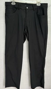 Lululemon Athletics Men's pants size 34 golf black lightweight sports - Imagen 1 de 7