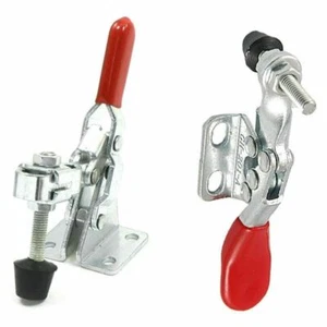 1x Metal Toggle Clamp Quick Toggle Release Horizontal Toggle Clamps Tool GH-201A - Picture 1 of 12