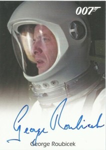 James Bond Archives 2016 Spectre - George Roubicek "Astronaut" Autograph Card