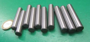 .001" Oversized Alloy Steel Dowel Pins 3/8" Dia x 3.00" Length, 10 Pieces - Picture 1 of 15