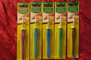 Clover Amour Aluminum Crochet Hooks G, 7, H, I , J - Picture 1 of 1