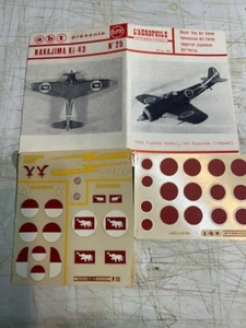 ABT Decals for Nakajima Ki-43 (Oscar)....1/72...MINT...#25 - Picture 1 of 2