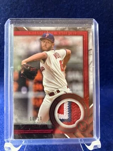 2022 Topps Museum Meaningful Material Zack Wheeler MMR2-ZW 10/10 - Picture 1 of 2