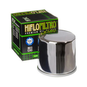 Hiflo Oil Filter Chrome #HF204C