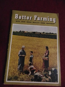 1949 Vintage John Deere Better Farming mit John Deere Landmaschinen Magazin - Bild 1 von 12