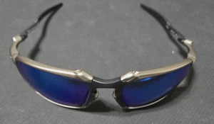 Oakley Badman Plasma Frame / Sapphire Iridium Polarized Lenses OO6020-04 RARE - Bild 1 von 7