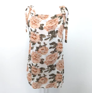 Reformation Dixie Dress Womens Size S White Roses Floral Valentine Spring Brunch - Picture 1 of 12