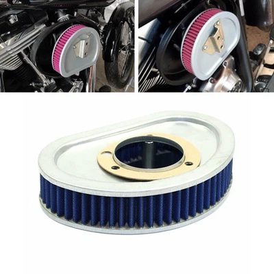 Motorcycle Air Intake Filter Cleaner For Harley FXDC Super Glide Custom ALL 2008 - Image 1 of 4