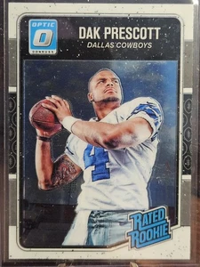 2016 Donruss - Rated Rookies DAK Prescott #362 (RC) DALLAS COWBOYS - Bild 1 von 1