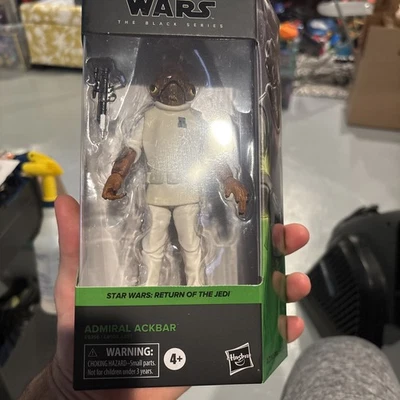 Figura de acción Star Wars The Black Series Admiral Ackbar 6" Foto 1 de 4