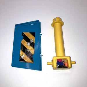 Vintage 1989 Teenage Mutant Ninja Turtles TMNT tana fognaria playset pezzi di ricambio - Foto 1 di 5