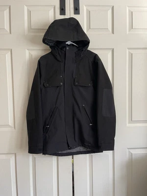 Merrell Selectxdry Warm Coat Black Hooded Men’s Size Small - Image 1 of 4