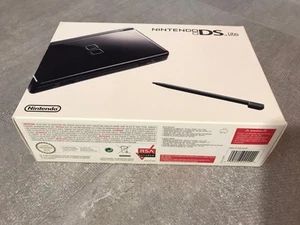 NINTENDO DS LITE NERO BOXATO CON SCATOLA - Foto 1 di 4