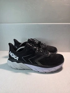 Hoka One One Arahi 5 Shoes Mens Size 11.5D Black White Running Sneakers - Picture 1 of 9