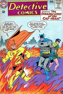 Detective #325 Cat-Man & Cat-Woman appearance-1964-NO RESERVE! - Image 1 of 2
