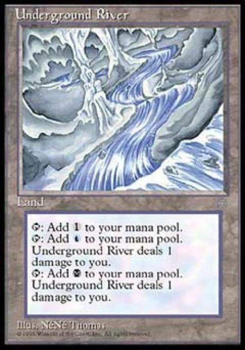 Underground River - Light Play MTG Ice Age - Image 1 of 1