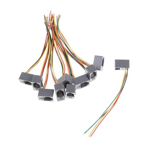10Pcs 616E 4P4C RJ9 Female Telephone Connector Adapter with 4 WiresH`KF Nm - Afbeelding 1 van 6