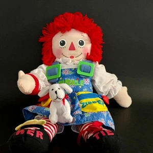 Peluche pupazzo 17" RAGGEDY ANN 2002 interattivo PARLANTE giocattolo didattico di PLAYSKOOL - Foto 1 di 11