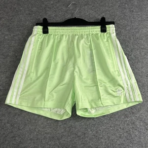Adidas pantaloncino donna medio semi verde scintillante Firebird Originals 3 strisce IN6280 - Foto 1 di 8