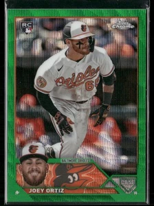 Aggiornamento Topps Chrome 2023 #USC216 Joey Ortiz Green Wave #/99 RC - Foto 1 di 2