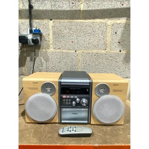 Philips MCM5/25 Micro Hi-Fi System MP3-CD/CD-R/CD-RW 2-Way Bass Reflex Speakers - Picture 1 of 24