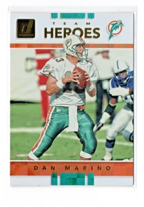 2017 Panini Donruss Football - Team Heroes Dan Marino #5 Miami Dolphins HOF - NM - Picture 1 of 2
