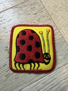 Vintage 80s Ladybug Patch New Old Stock - Picture 1 of 2