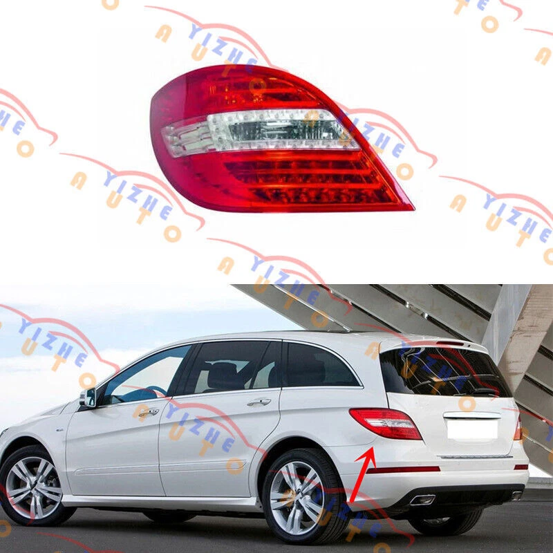 🔥 Left Side LED Tail Light Assembly For Mercedes Benz R-Class W251 2011-2012 - Изображение 1 из 4
