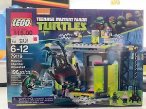 LEGO Mutation Chamber Unleashed 79119 NEW SEALED Teenage Mutant Ninja Turtles