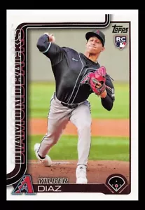 2025 Topps Series One- Yilber Diaz (RC) #104-Arizona Diamondbacks-RM73 - Picture 1 of 2