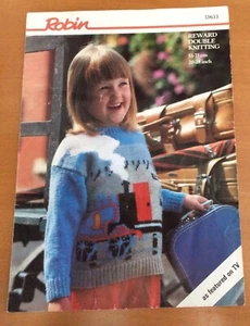 Robin Child's Thomas The tank Engine Sweater Knitting Pattern 13633 - Picture 1 of 1
