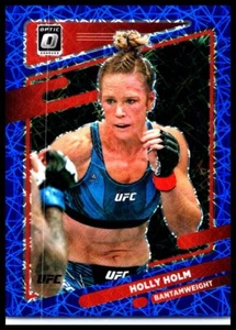 2022 Donruss Optic UFC #25 Holly Holm Blue Velocity Prizm - Picture 1 of 2
