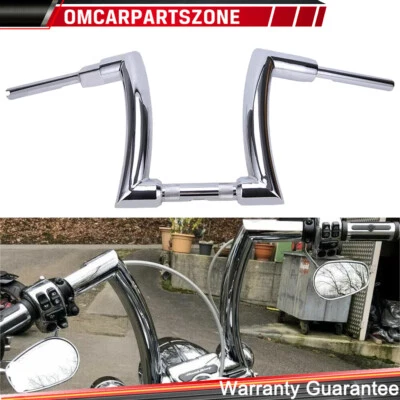 BARRAS DE SUSPENSIÓN 12" CROMADAS ADN MONSTER FAT APE 1-1/4" PARA MANILLAR HARLEY TOURING Foto 1 de 4