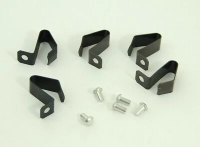 轮毂盖夹带铆钉 5 件套适用于大众 Type1 Bug Type2 Bus Ghia Thing — 第 1/2 张图片