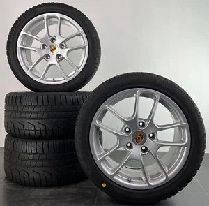 Llantas Porsche 981 Cayman Boxster 981 18 pulgadas neumáticos de invierno ruedas de invierno #A390 - Imagen 1 de 7