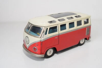 A79 1:24 MKK BANDAI? GIAPPONE VW VOLKSWAGEN TRANSPORTER T1 SAMBA CAMPER VAN BUS - Immagine 1 di 4