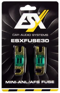 ESX twin MINI-ANL fuses 30A, 40A, 60A, 70A,80A, 100A, 120A - Picture 1 of 1