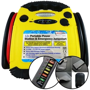 Car Battery Jump Starter 12v Portable Power Station Air CompressorP2 Tester/Mat? - Picture 1 of 14