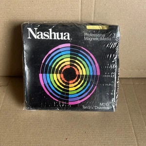 10 x Discos Nashua 5 1/4 para Computadora Vintage ~ En Caja/Nuevo B1D - Imagen 1 de 2