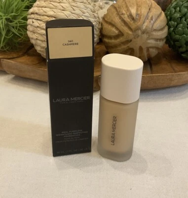Laura Mercier Real Flawless Perfecting Foundation 1W1 CASHMERE 30mL NEW - Image 1 of 4