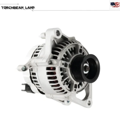 Alternator For 93-98 Jeep Grand Cherokee 94-96 Dodge Ram 92-96 Dakota 3.9/5.2L - Image 1 of 4