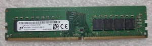 Micron 8GB 1X8GB MTA16ATF2G64AZ-2G1B1 PC4-17000 DDR4-2133P RAM memory Pc - Picture 1 of 1
