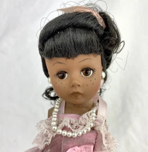 Madame Alexander's 10" Sweet Sixteen Sleepy Eyes Black Doll Pink #21060 ? - READ - Picture 1 of 20