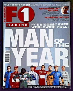 F1 Racing Magazine January 2004 mbox1308 Man Of Year - Bild 1 von 1