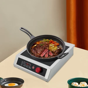 Commercial Induction Cooktop Powerful Electric Induction Burner W/Digital Sensor - Picture 1 of 17