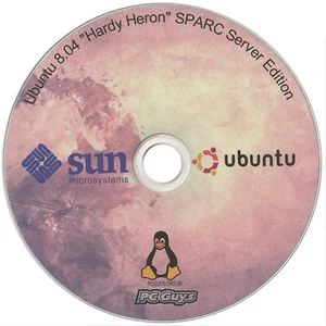Ubuntu 8.04 Hardy Heron SPARC Server Alternative CD Sun Ultra Enterprise Blade - Picture 1 of 1