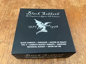 BLACK SABBATH The Complete 70s Replica CD Collection UK BOX Set 2001 RARE Ozzy - Picture 1 of 4