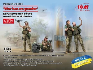 ICM 1/35 Brave Ukraine: Service Women of the Armed Forces of Ukraine 4f ICM35755 - Picture 1 of 3